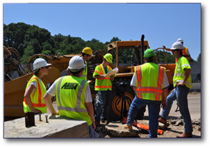 Highway workers